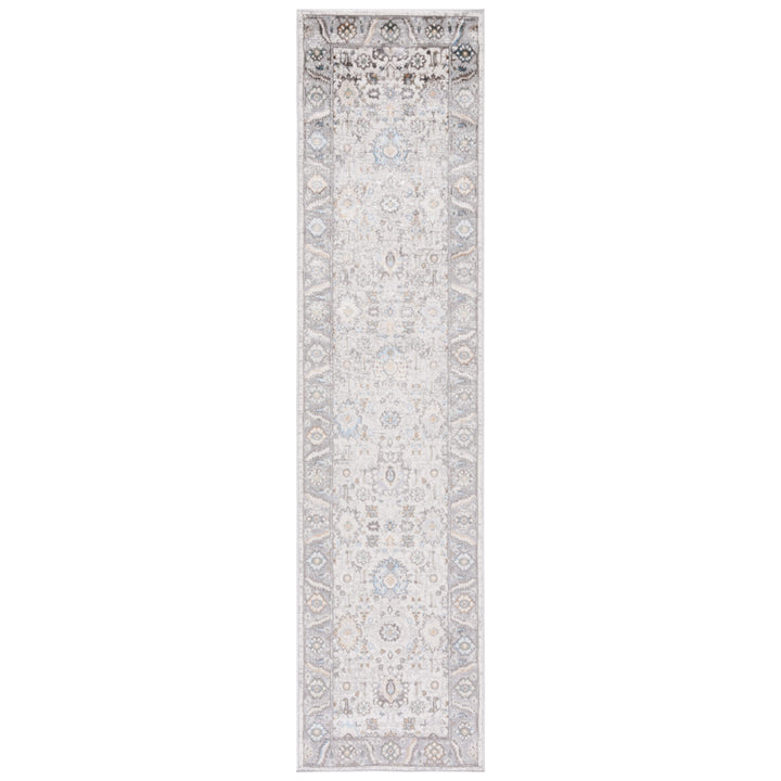 SAFAVIEH Bel Air Collection BLA246B Beige / Grey Rug Image 3