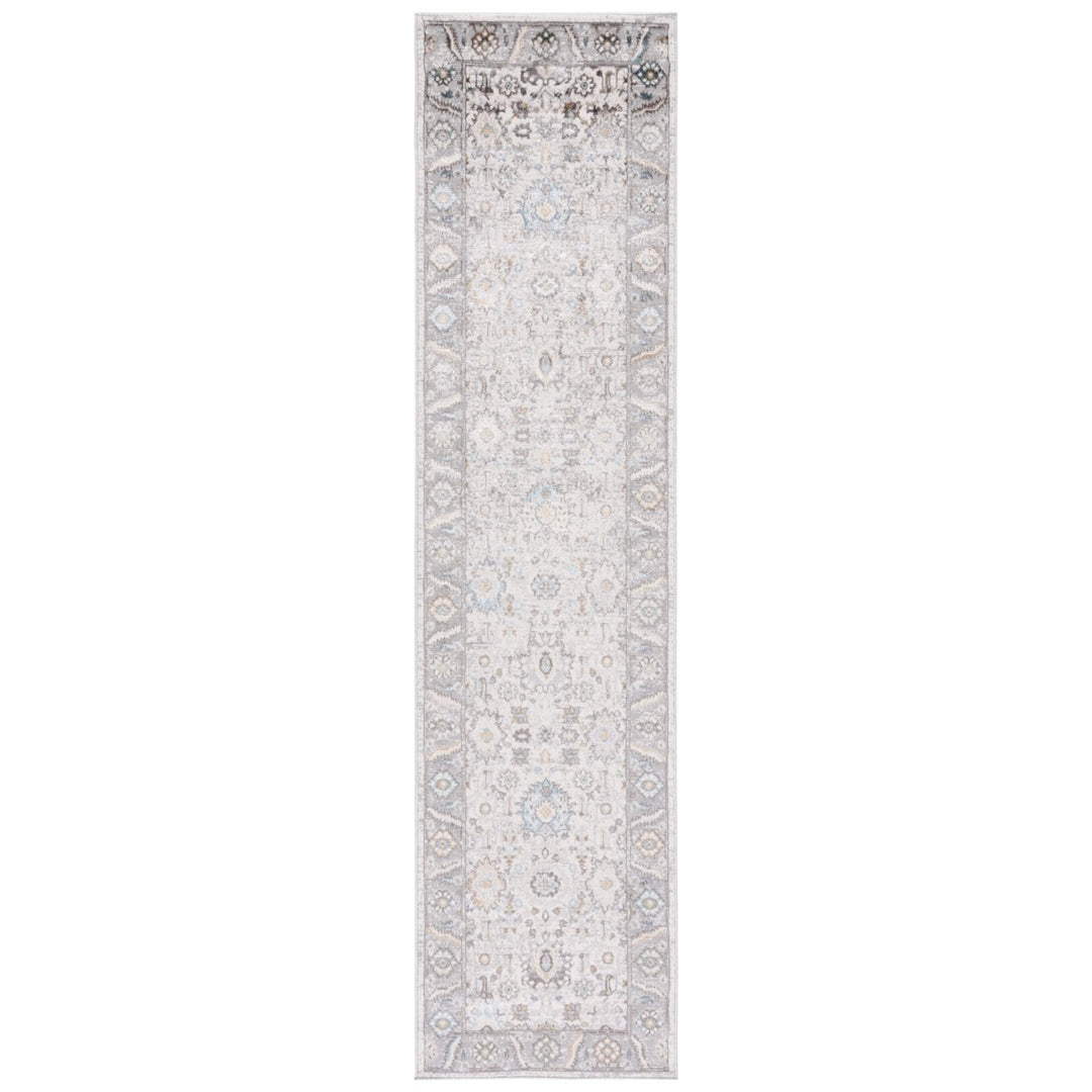 SAFAVIEH Bel Air Collection BLA246B Beige / Grey Rug Image 1