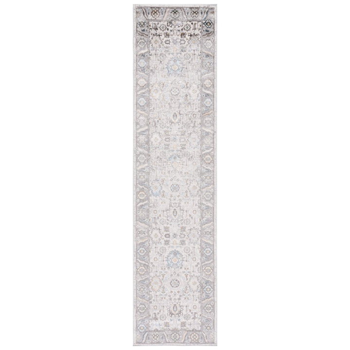 SAFAVIEH Bel Air Collection BLA246B Beige / Grey Rug Image 1