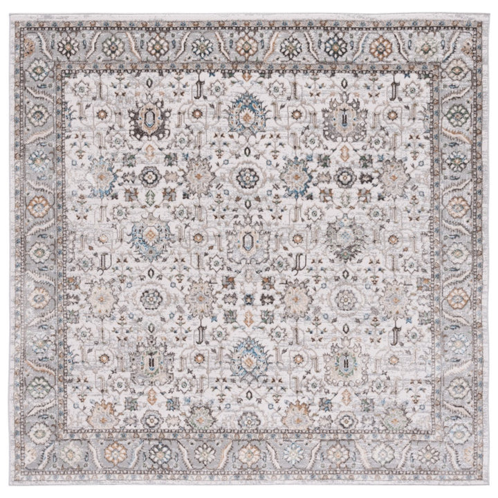 SAFAVIEH Bel Air Collection BLA246B Beige / Grey Rug Image 1