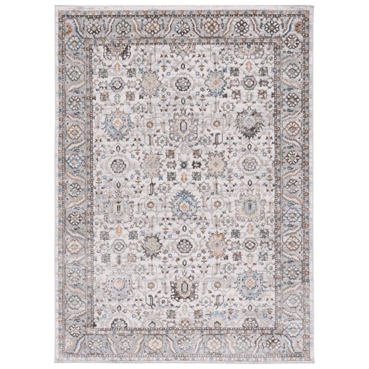 SAFAVIEH Bel Air Collection BLA246B Beige / Grey Rug Image 8