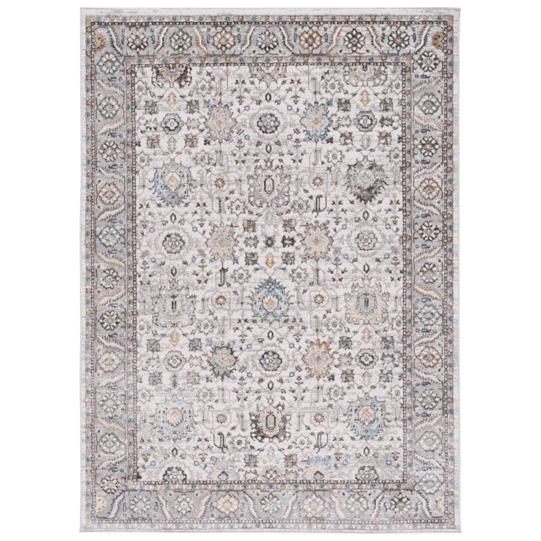 SAFAVIEH Bel Air Collection BLA246B Beige / Grey Rug Image 1