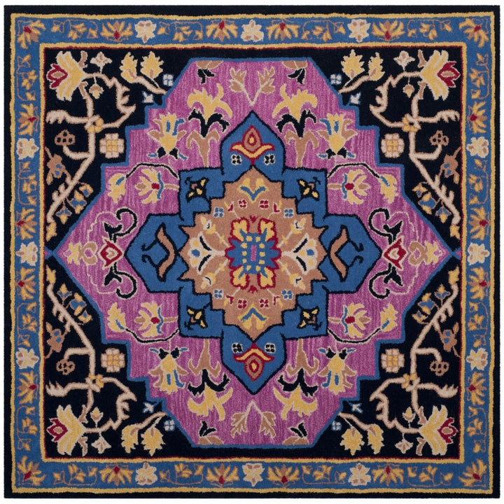 SAFAVIEH Bellagio BLG506A Handmade Pink / Multi Rug Image 1