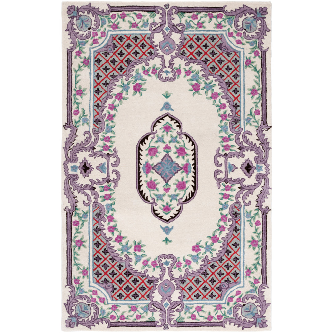 SAFAVIEH Bellagio Collection BLG535B Handmade Ivory Rug Image 1