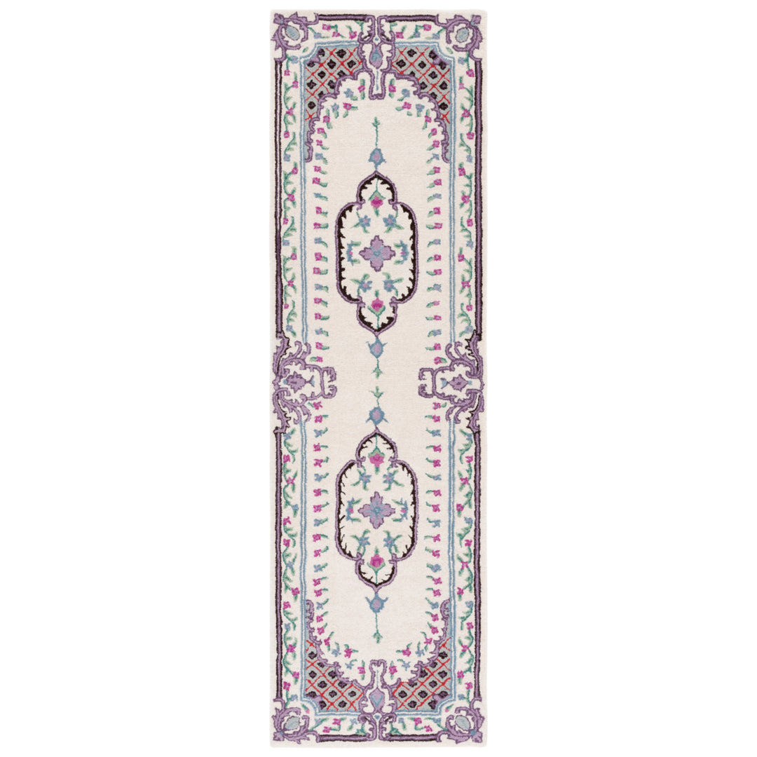 SAFAVIEH Bellagio Collection BLG535B Handmade Ivory Rug Image 3