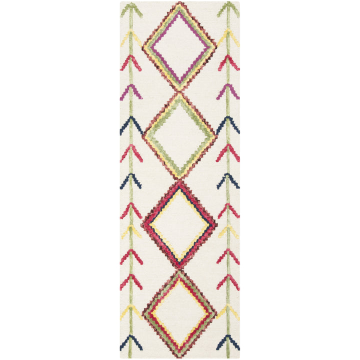 SAFAVIEH Bellagio BLG563A Handmade Ivory / Multi Rug Image 3