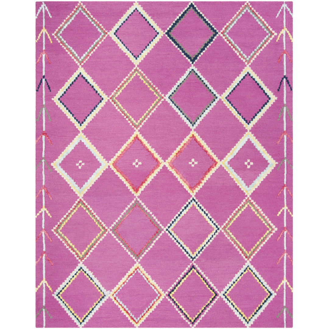 SAFAVIEH Bellagio BLG563R Handmade Fuchsia / Multi Rug Image 1