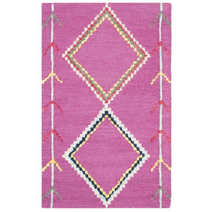 SAFAVIEH Bellagio BLG563R Handmade Fuchsia / Multi Rug Image 8