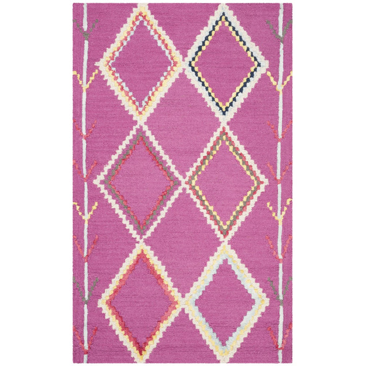 SAFAVIEH Bellagio BLG563R Handmade Fuchsia / Multi Rug Image 9