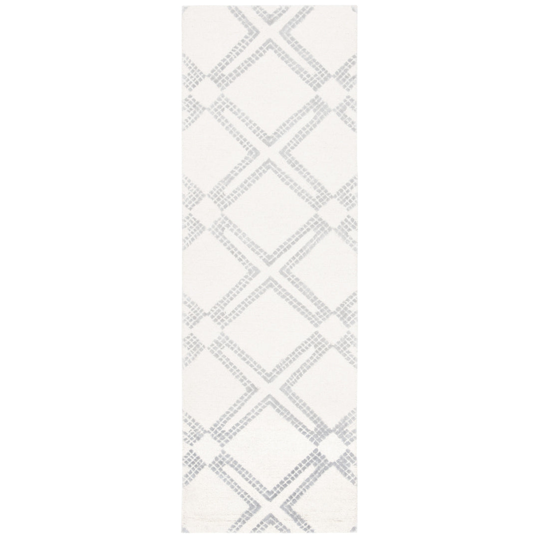 SAFAVIEH Bellagio BLG574G Handmade Ivory / Silver Rug Image 5