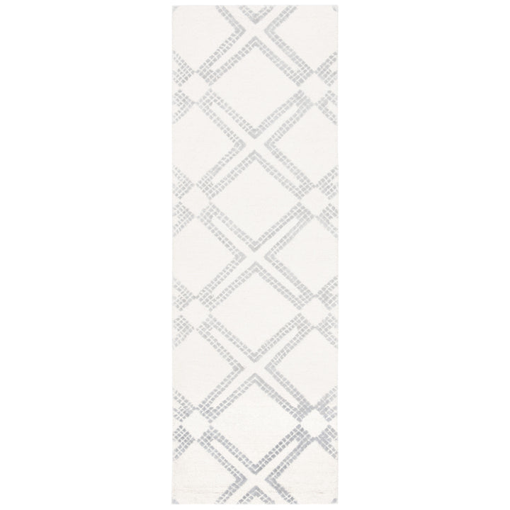 SAFAVIEH Bellagio BLG574G Handmade Ivory / Silver Rug Image 5