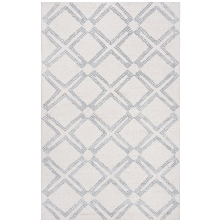 SAFAVIEH Bellagio BLG574G Handmade Ivory / Silver Rug Image 1