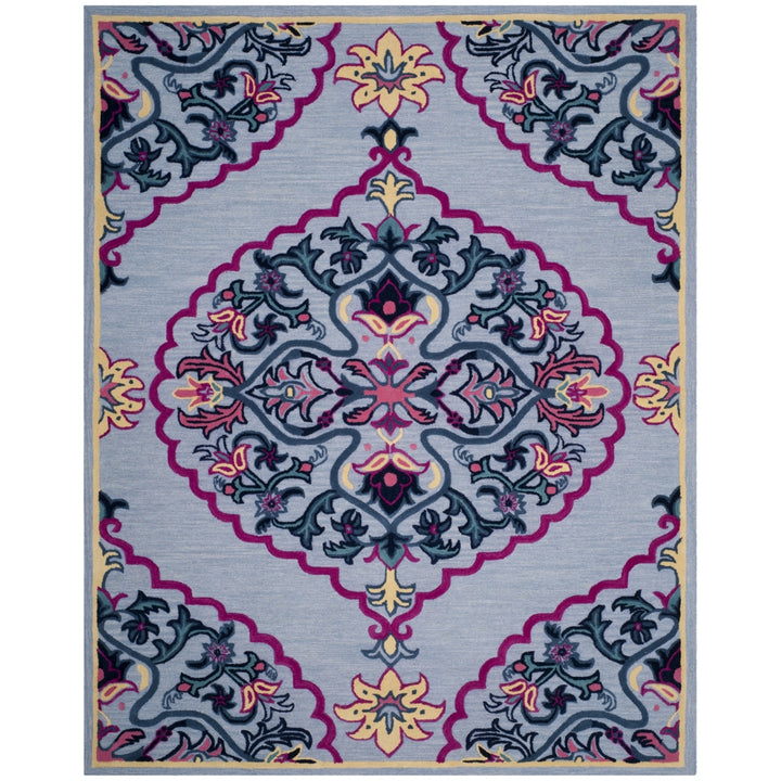 SAFAVIEH BLG605G Bellagio Blue / Multi Image 1