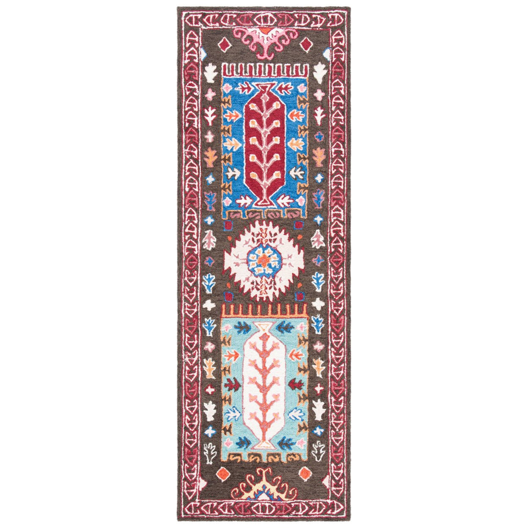 SAFAVIEH Bellagio BLG607T Handmade Brown / Rust Rug Image 1