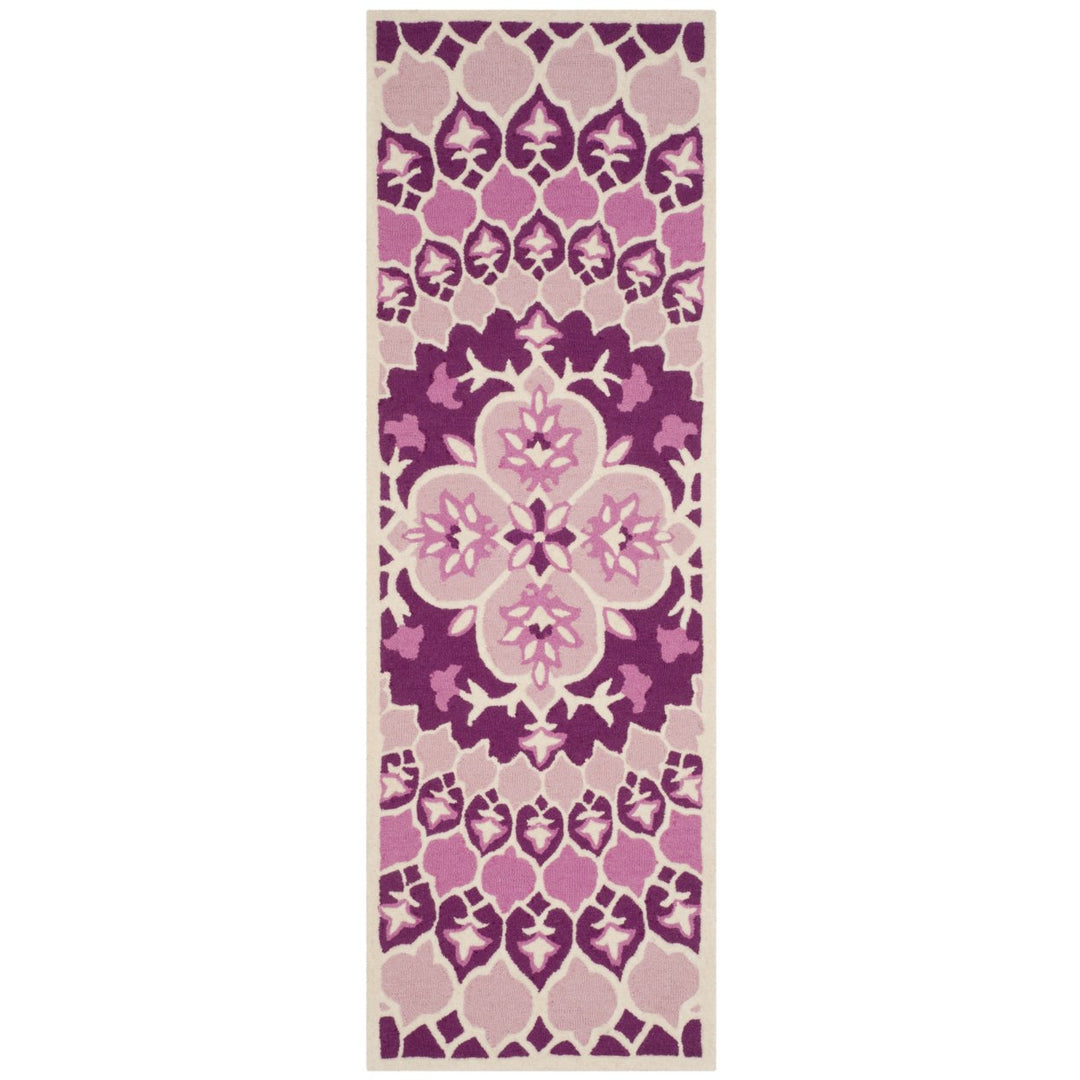 SAFAVIEH Bellagio BLG610A Handmade Pink / Ivory Rug Image 3