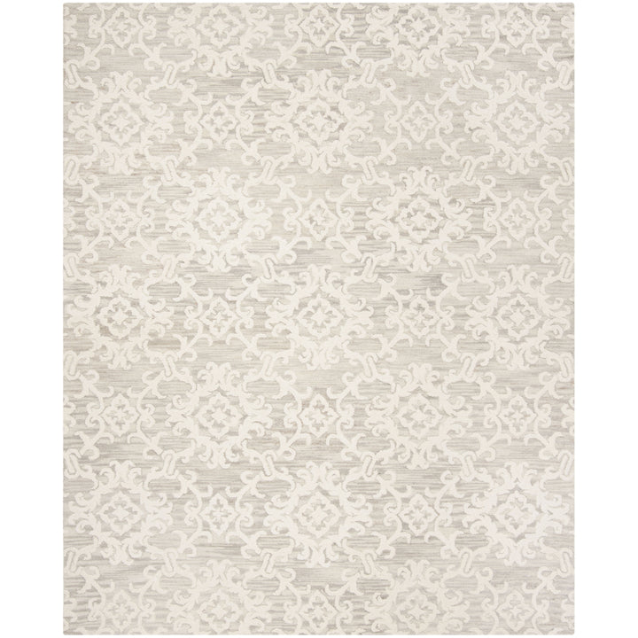 SAFAVIEH BLM104A Blossom Grey / Ivory Image 1