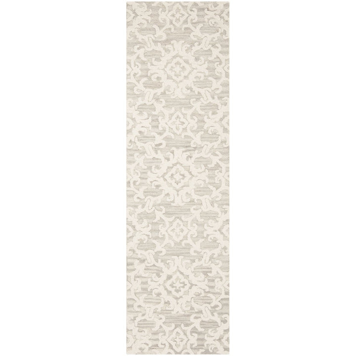 SAFAVIEH BLM104A Blossom Grey / Ivory Image 3