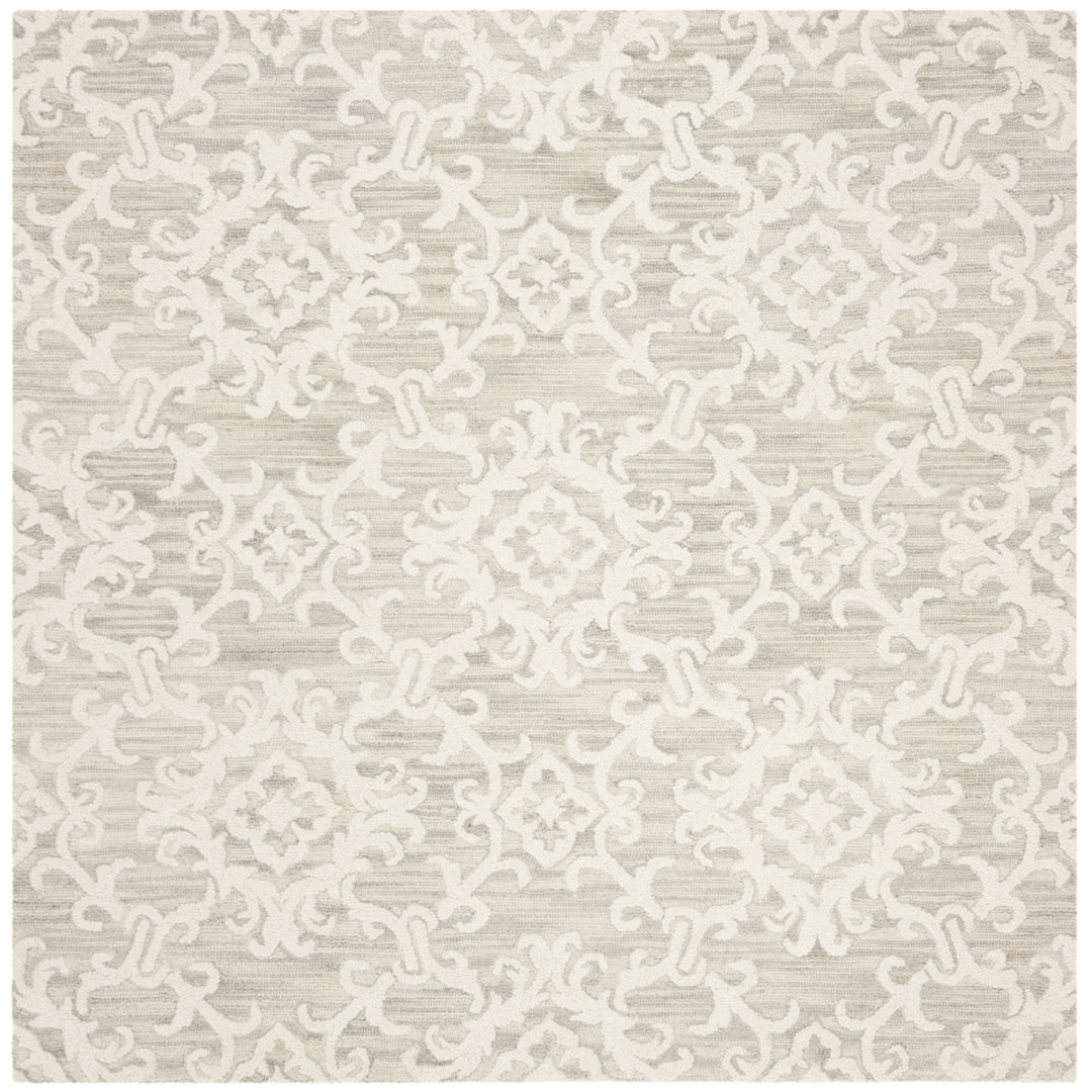 SAFAVIEH BLM104A Blossom Grey / Ivory Image 7