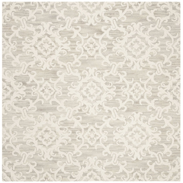 SAFAVIEH BLM104A Blossom Grey / Ivory Image 1