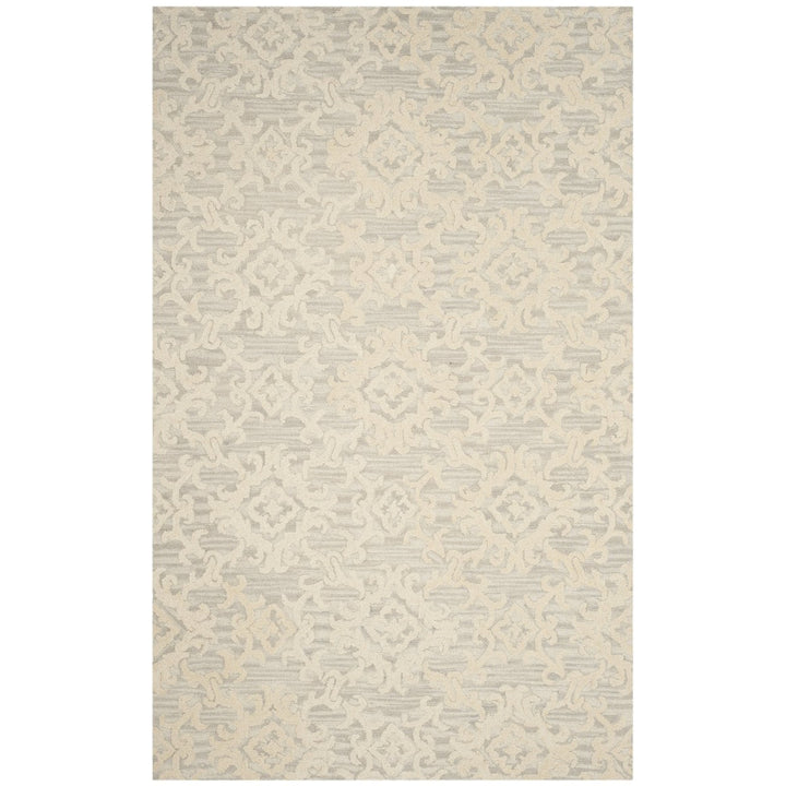 SAFAVIEH BLM104A Blossom Grey / Ivory Image 8