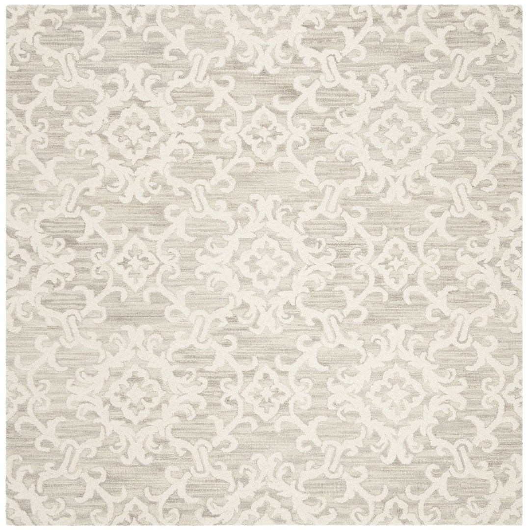 SAFAVIEH BLM104A Blossom Grey / Ivory Image 10