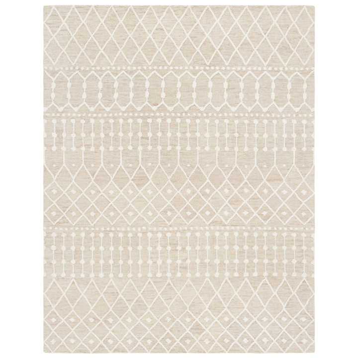 SAFAVIEH Blossom BLM115B Handmade Beige / Ivory Rug Image 1