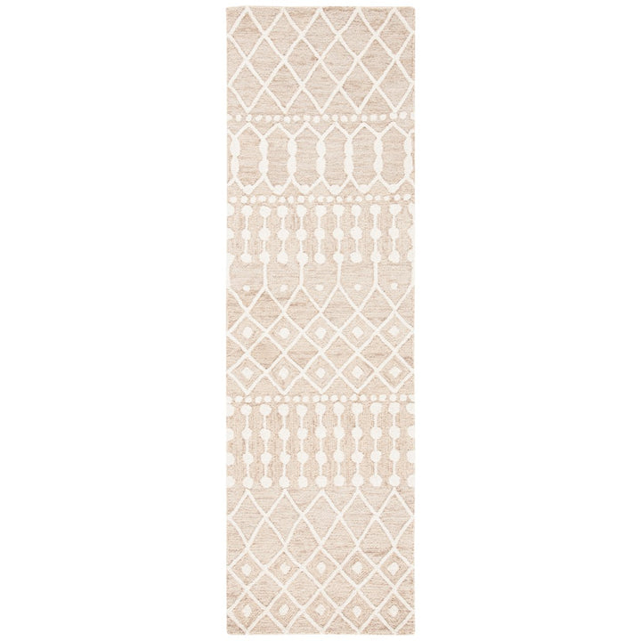 SAFAVIEH Blossom BLM115B Handmade Beige / Ivory Rug Image 1