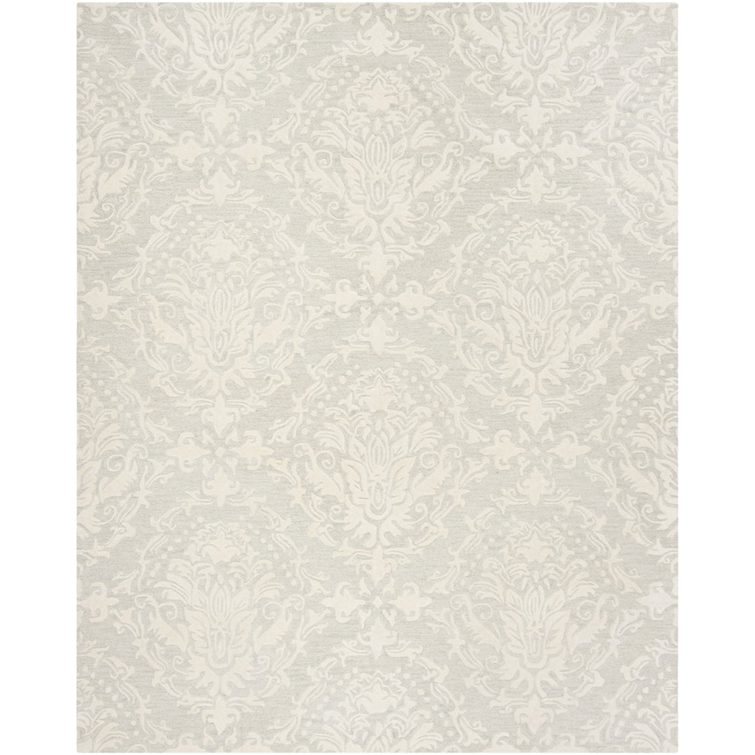 SAFAVIEH Blossom BLM107C Handmade Sage / Ivory Rug Image 1