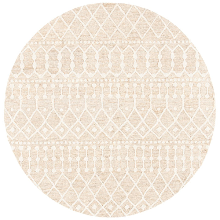 SAFAVIEH Blossom BLM115B Handmade Beige / Ivory Rug Image 7