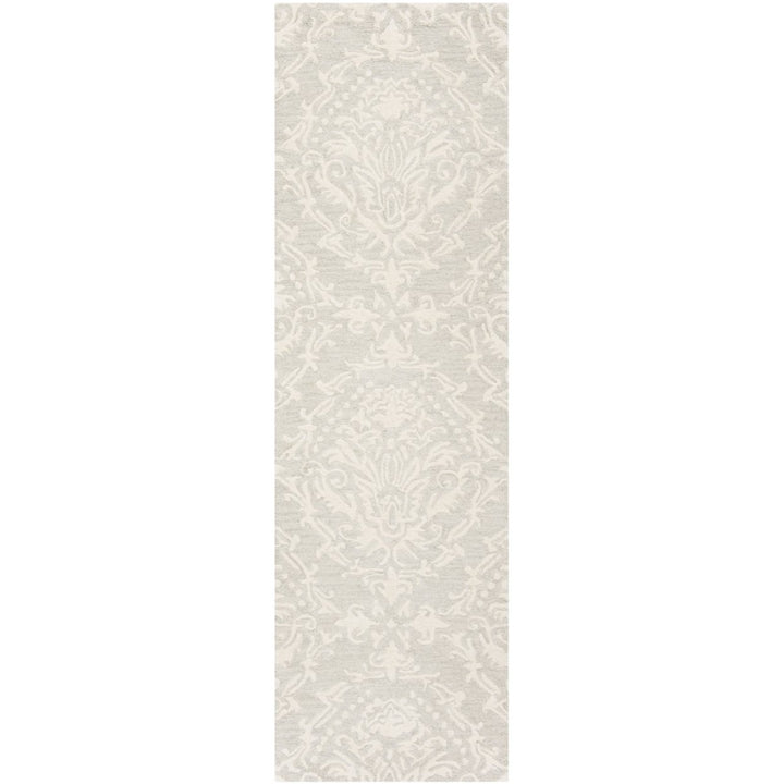 SAFAVIEH Blossom BLM107C Handmade Sage / Ivory Rug Image 4