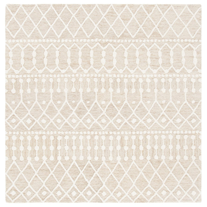 SAFAVIEH Blossom BLM115B Handmade Beige / Ivory Rug Image 1