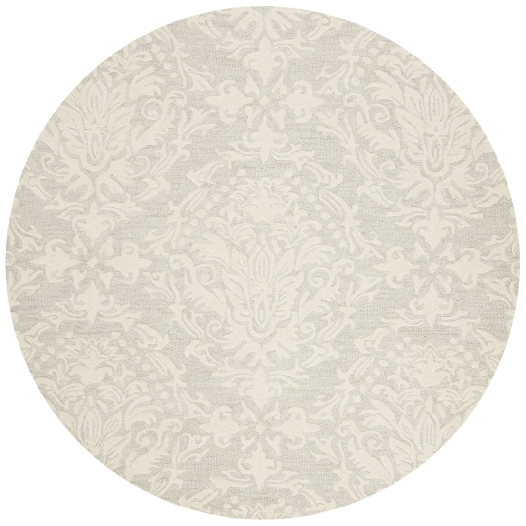 SAFAVIEH Blossom BLM107C Handmade Sage / Ivory Rug Image 1