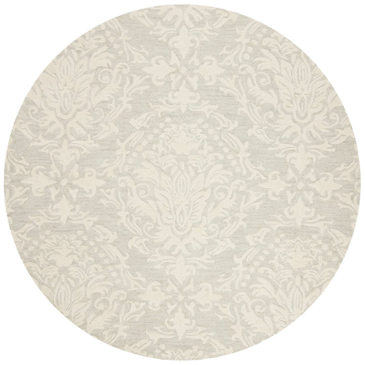 SAFAVIEH Blossom BLM107C Handmade Sage / Ivory Rug Image 1