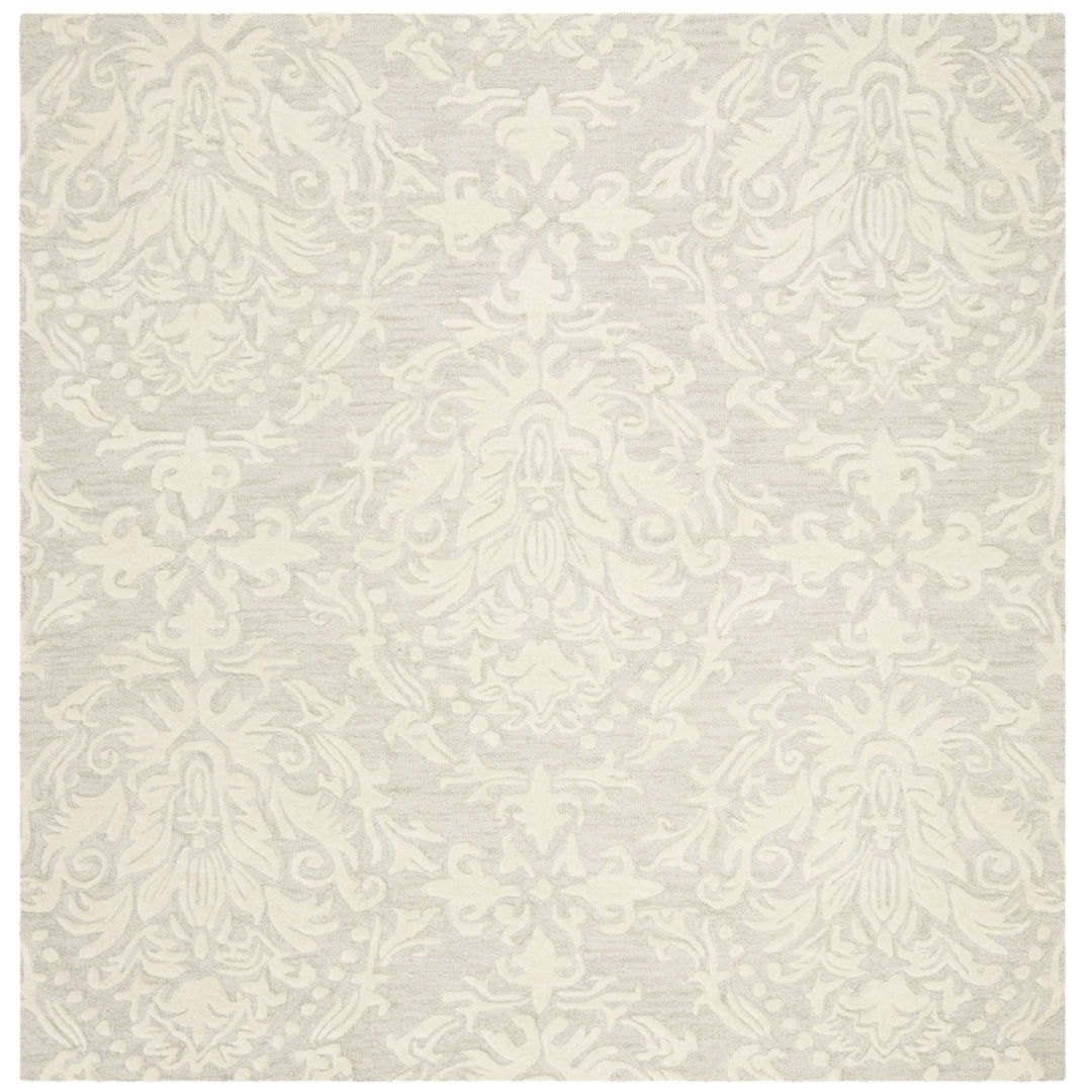 SAFAVIEH Blossom BLM107C Handmade Sage / Ivory Rug Image 8