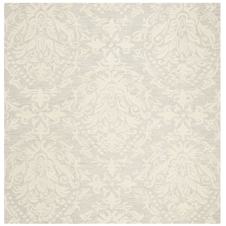 SAFAVIEH Blossom BLM107C Handmade Sage / Ivory Rug Image 8