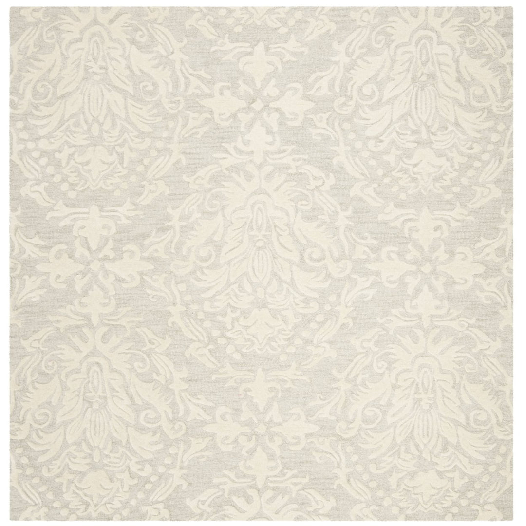 SAFAVIEH Blossom BLM107C Handmade Sage / Ivory Rug Image 1