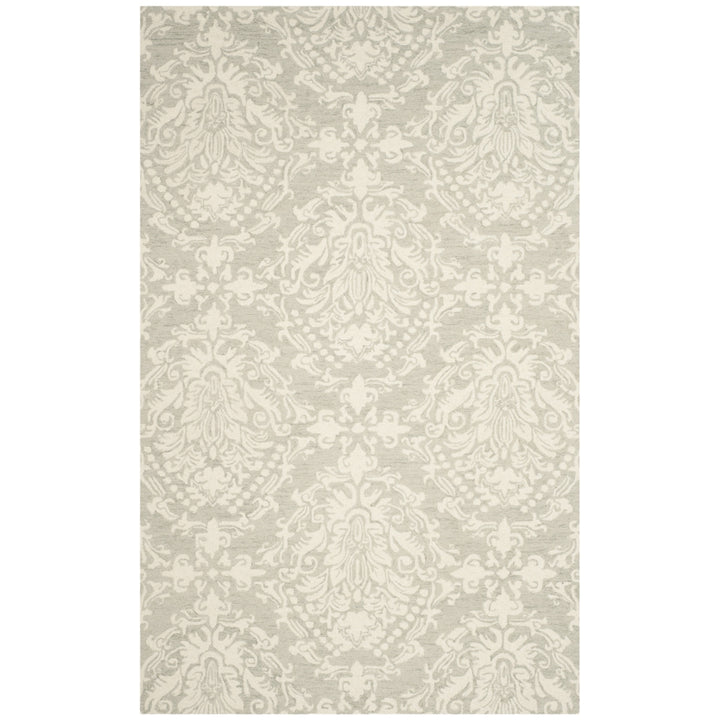 SAFAVIEH Blossom BLM107C Handmade Sage / Ivory Rug Image 9