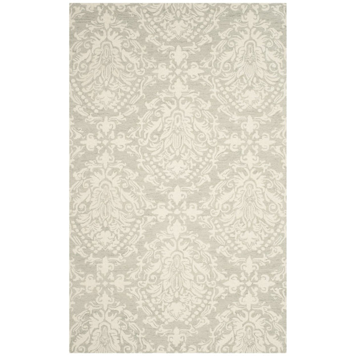 SAFAVIEH Blossom BLM107C Handmade Sage / Ivory Rug Image 1