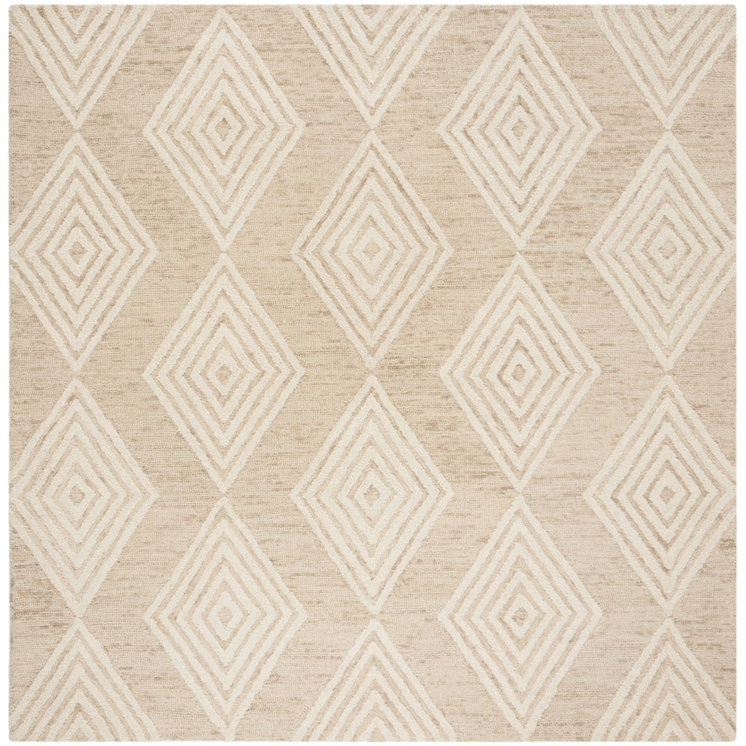 SAFAVIEH Blossom BLM111B Handmade Beige / Ivory Rug Image 6