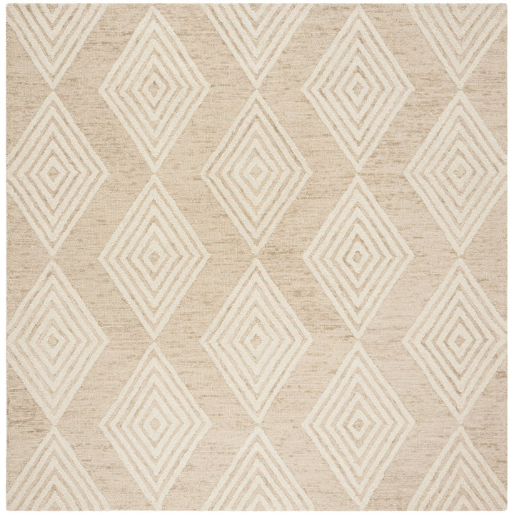 SAFAVIEH Blossom BLM111B Handmade Beige / Ivory Rug Image 1