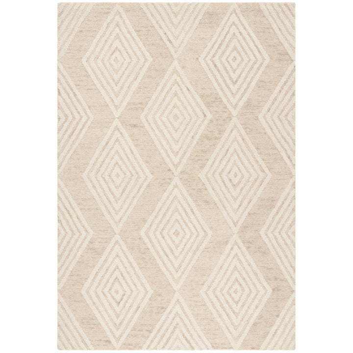 SAFAVIEH Blossom BLM111B Handmade Beige / Ivory Rug Image 8