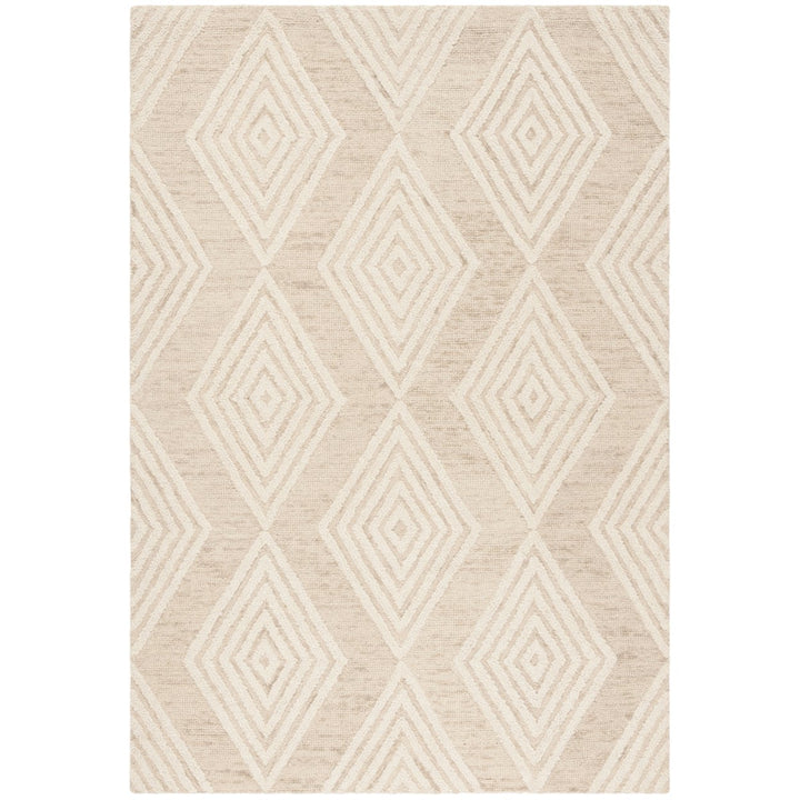 SAFAVIEH Blossom BLM111B Handmade Beige / Ivory Rug Image 1