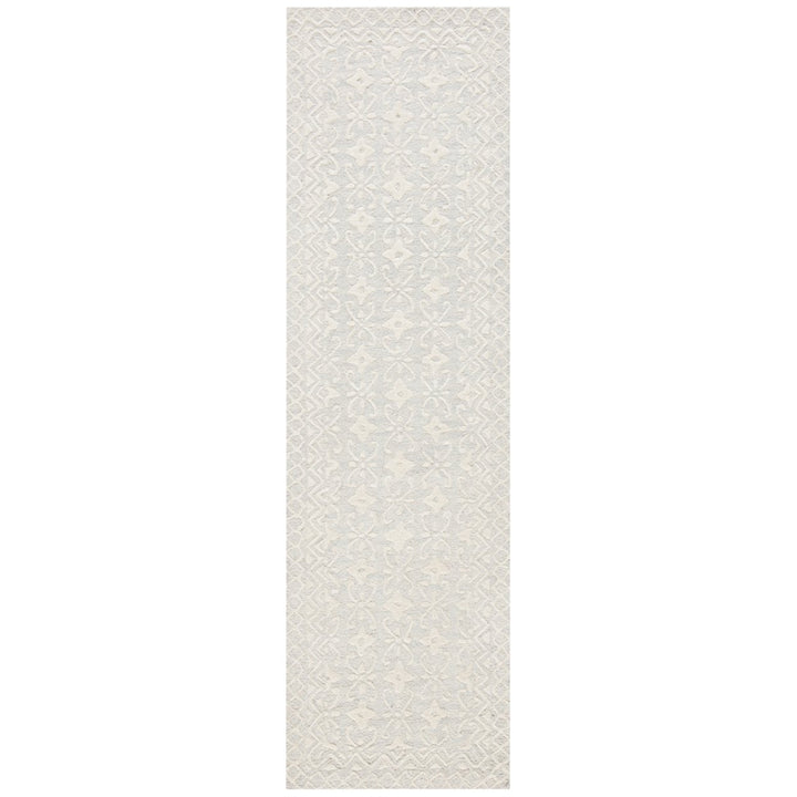 SAFAVIEH Blossom BLM114F Handmade Grey / Ivory Rug Image 4