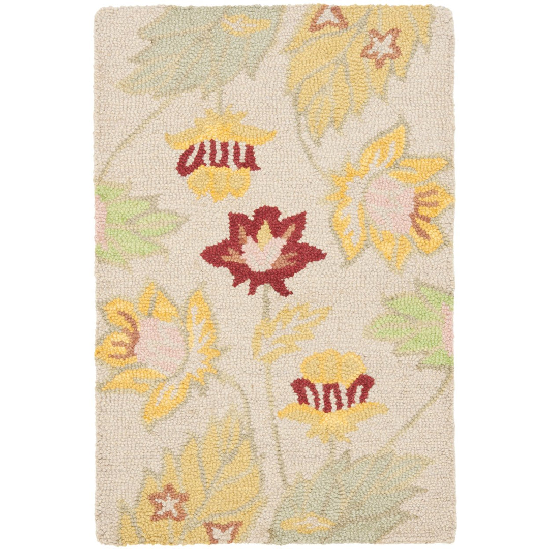 SAFAVIEH Blossom BLM786A Hand-hooked Ivory / Multi Rug Image 8