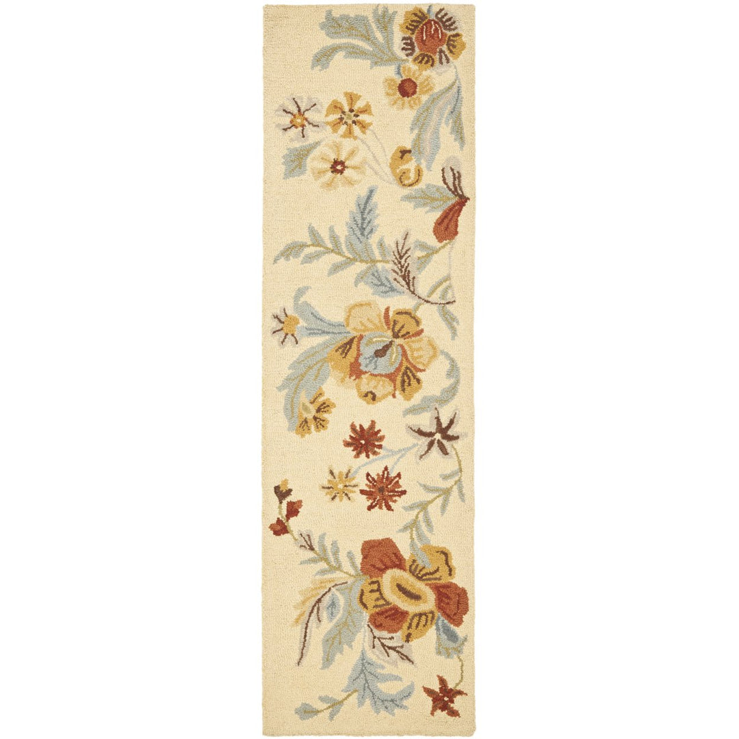 SAFAVIEH Blossom BLM915B Hand-hooked Beige / Multi Rug Image 5