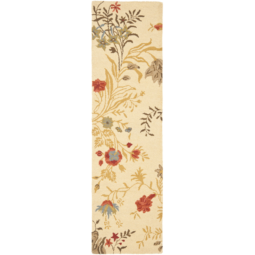 SAFAVIEH Blossom BLM916A Hand-hooked Beige / Multi Rug Image 5