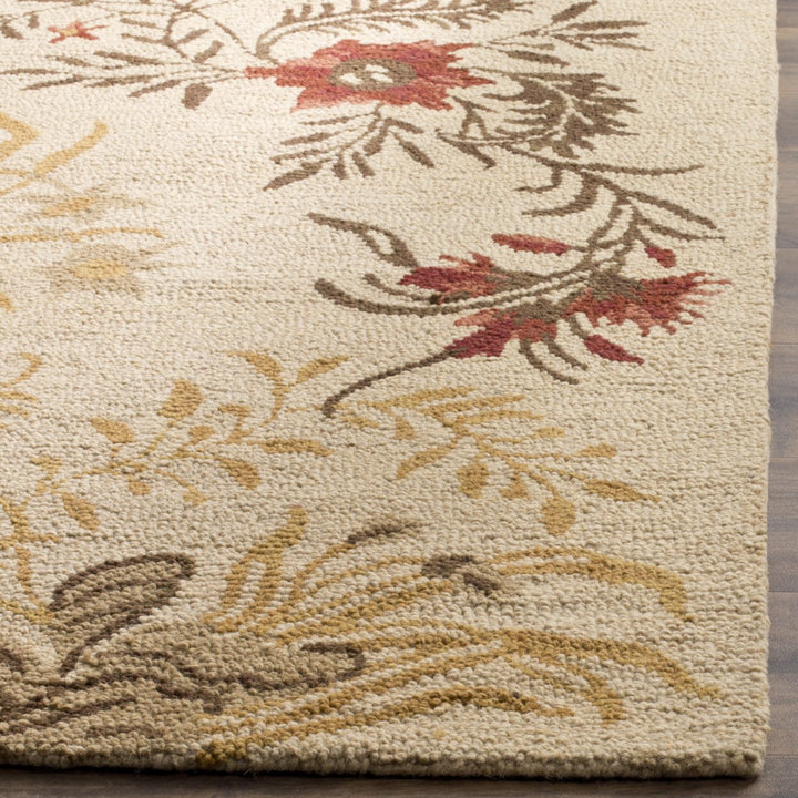 SAFAVIEH Blossom BLM915B Hand-hooked Beige / Multi Rug Image 7