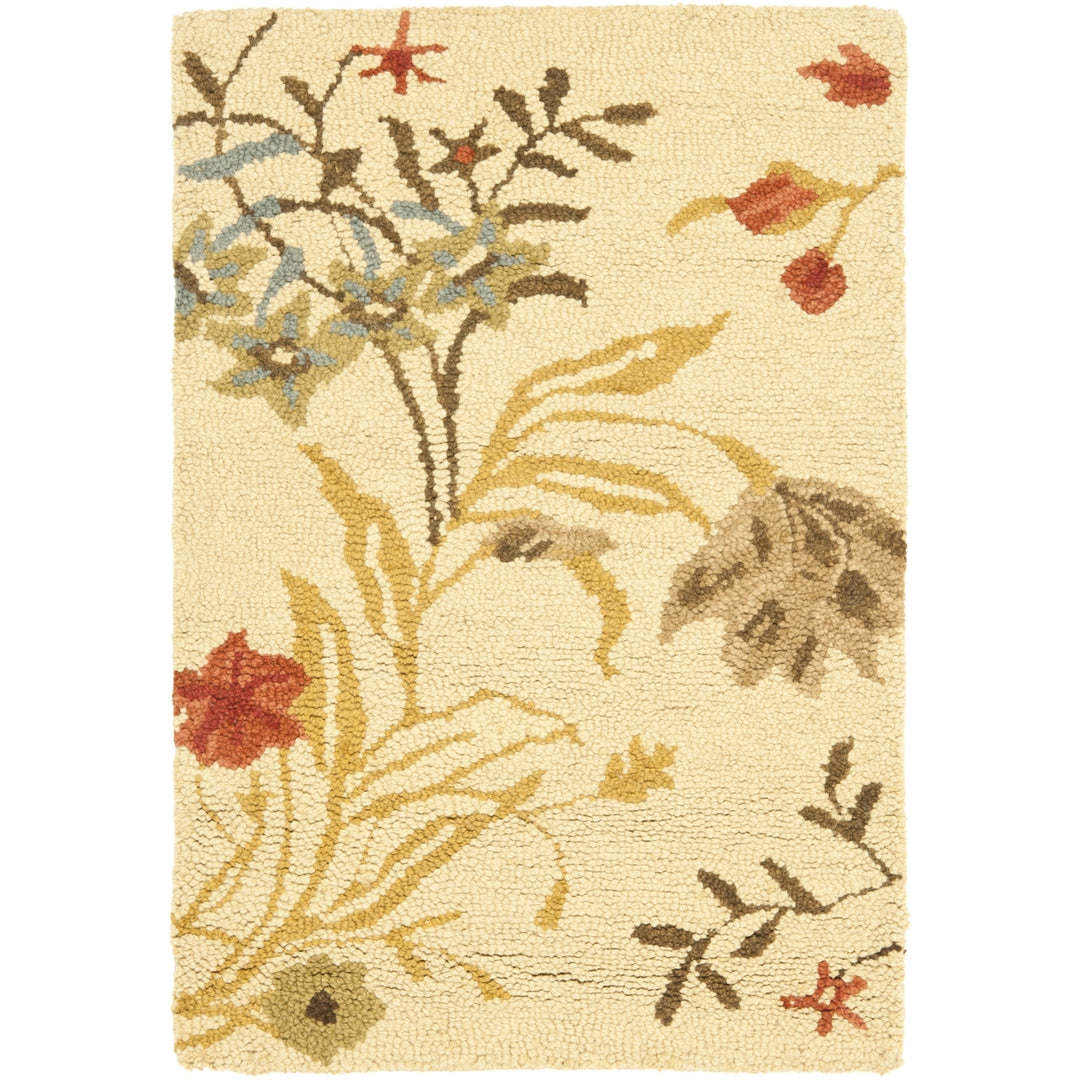 SAFAVIEH Blossom BLM916A Hand-hooked Beige / Multi Rug Image 8