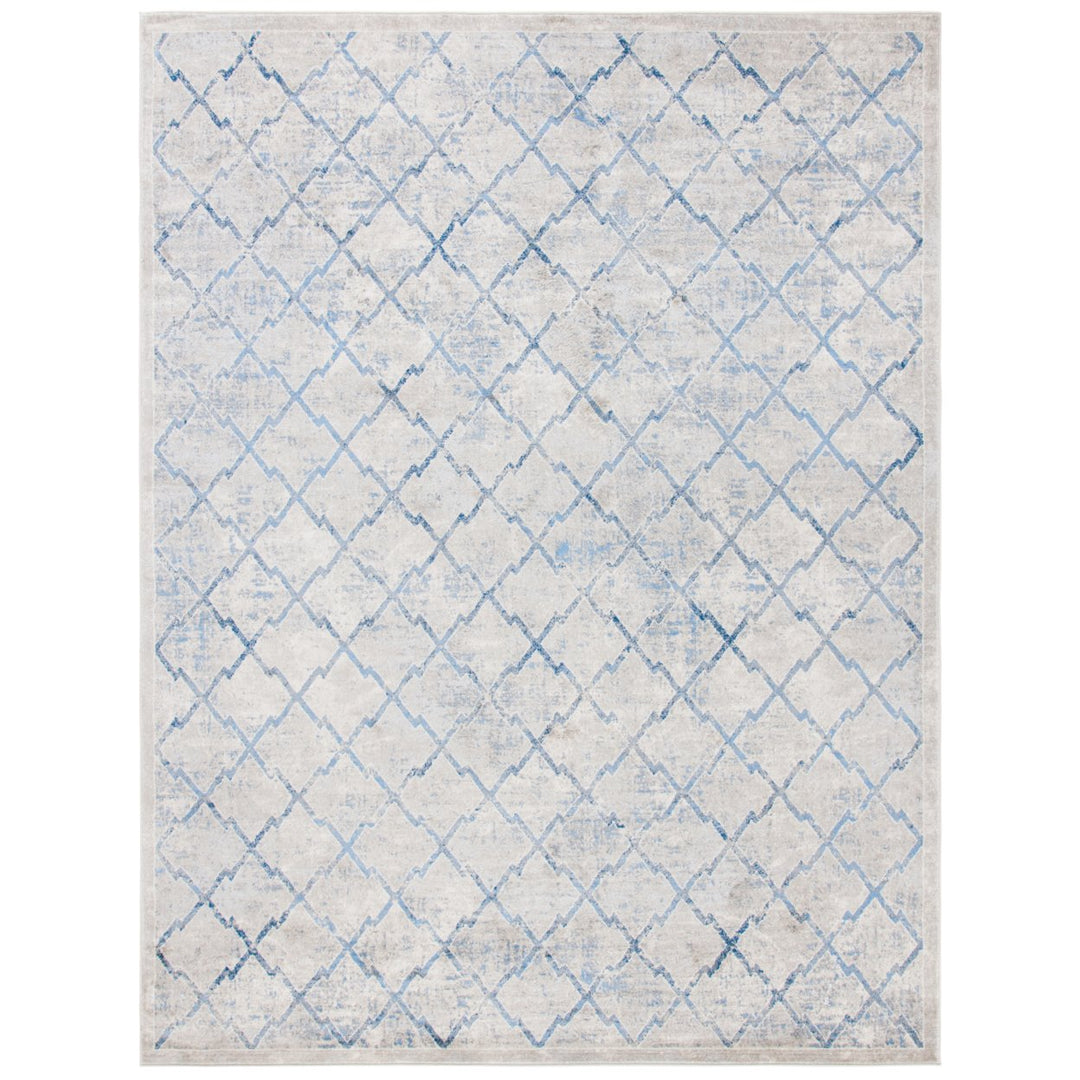 SAFAVIEH Brentwood BNT809G Light Grey / Blue Rug Image 1