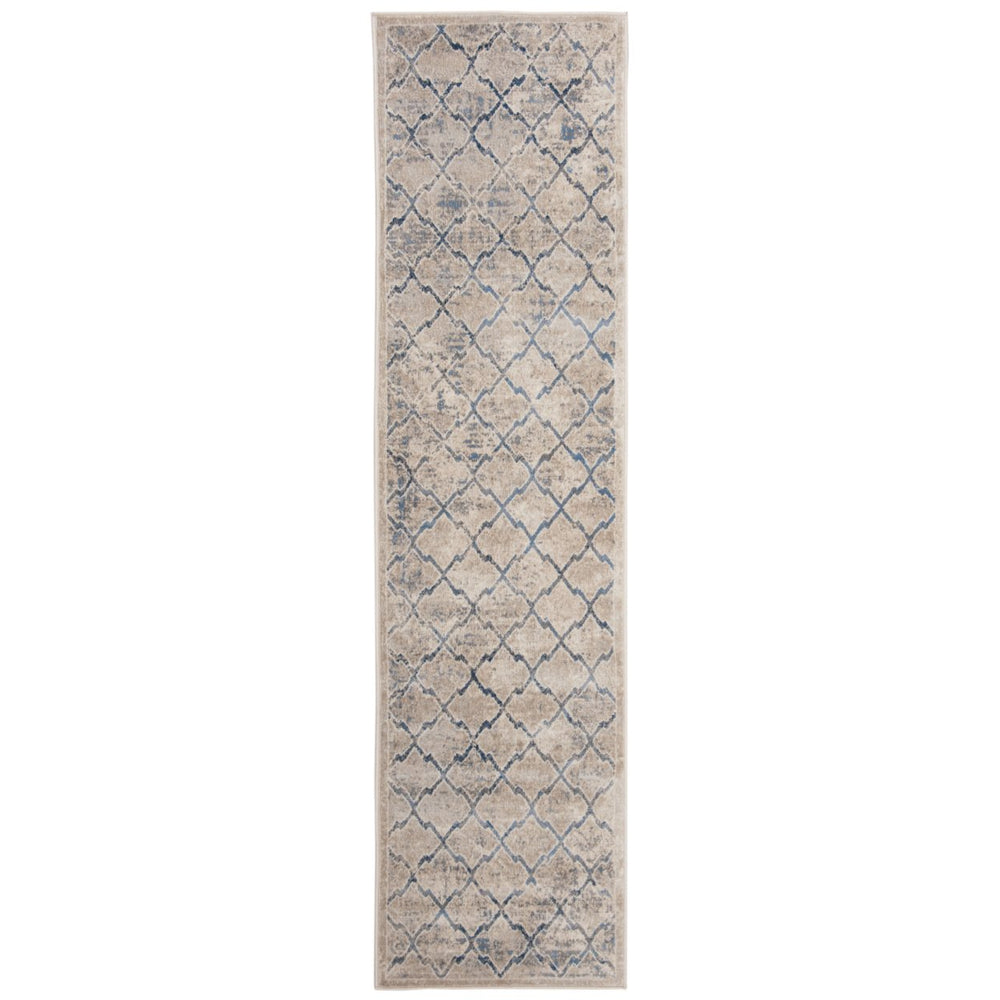 SAFAVIEH Brentwood BNT809G Light Grey / Blue Rug Image 2